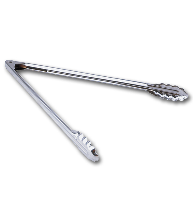 Stainless Steel 1.5 mm Heavy Duty Tongs 16"